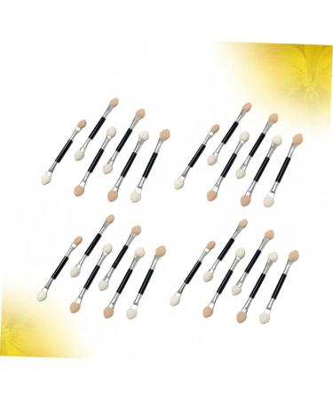 Mikinona 30pcs Women Eyeshadow Brush Double Head Eyeshadow Sponge Cosmetic Brush Kit Face Blush - Buy Online on GoSupps.com