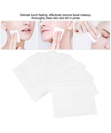 50pcs Makeup Cotton Pads - Soft Nonwoven Facial Cleansing Wipes for Easy Makeup Removal | Portable & Eco-Friendly - Buy Online on GoSupps.com