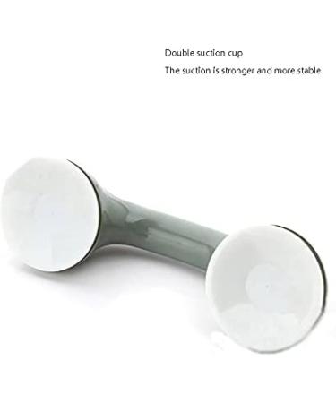 2 Pack Grab Rails Suction Bathroom Grab Rails Bathroom Grab Bar Portable Mobility Aids Safety Handle With Suction Cup Fitting For Bathroom Children And Elderly Gray Blue 19 * 9cm Gray Blue 19*9cm - Buy Online on GoSupps.com