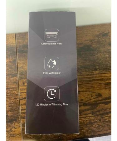 Kibiy Men's Body Groomer & Groin Hair Trimmer with LED Light - Rechargeable Wet/Dry Clippers for Pubic Area - Blue - Buy Online on GoSupps.com