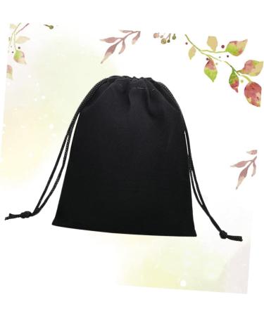 PACKOVE 3pcs Travel Bag Organizer Hair Dryer Pouch Bag Hair Dryer Bag M Velvet Bag Drawstring Bag Cell Phone Blackx3pcs 40*50cmx3pcs - Buy Online on GoSupps.com