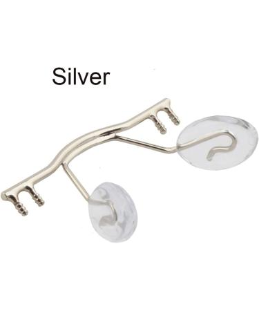 Mayabi Metal Replacement Nose Bridge - 10 Pcs Stainless Steel Glasses Pad Holder - Gold & Bruin Borderless Frame - Buy Online on GoSupps.com