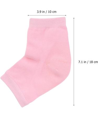 Buy Minkissy Heel Anti-Crack Socks - Protect Your Feet with Gel Sleeves for Men & Women | Cracked Heel Relief & Moisturizing Foot Care - Buy Online on GoSupps.com