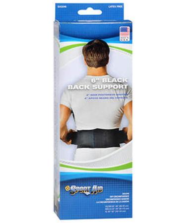 Scott Specialties 6 Back Support Sport Aid X-Large 0.57 Pound