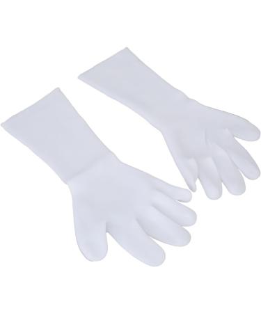 Moisturizing Hand Gloves Reusable 1 Pair White Moisturizing Gloves Waterproof Hand Repair Gloves for Most Women - Buy Online on GoSupps.com