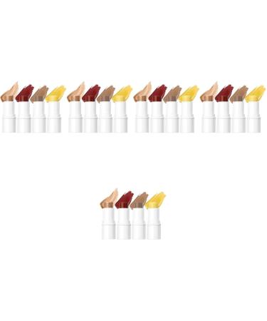 Beavorty 5 Sets Contour Stick Cream Highlighter Contouring Stick Neopentyl Di(ethylhexanoate) Ester