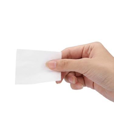 1000 Pieces Disposable Cotton Pads | Nail Polish Remover & Makeup Cleaner | Absorbent & Structured Cotton Pads for All Needs - Buy Online on GoSupps.com