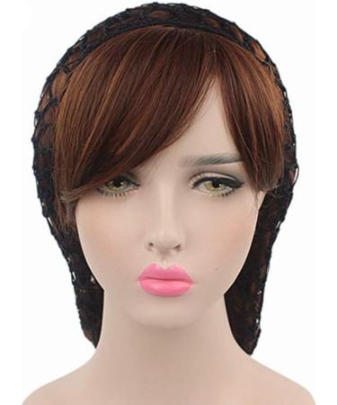 Egurs 2 Pieces Night Sleep Cap Hair Net - Elastic Knitted Wig Cap for Women & Girls | Comfortable & Breathable Head Cover for Better Sleep - Buy Online on GoSupps.com