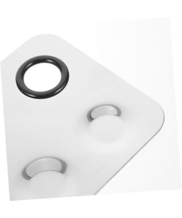 Palette Maquillage Acier Inoxydable avec Spatule Plateaux de M lange pour Fond de Teint et Ombres Paupi res Surface Portable pour Maquillage Professionnel - Buy Online on GoSupps.com