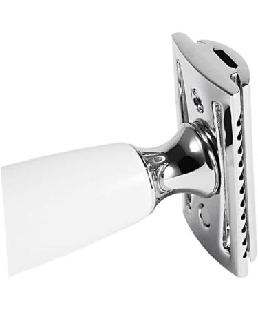 Minkissy Double Open Butterfly Manual Razor for Men - Waterproof Double-Sided Alloy Shaving Knife - Buy Online on GoSupps.com