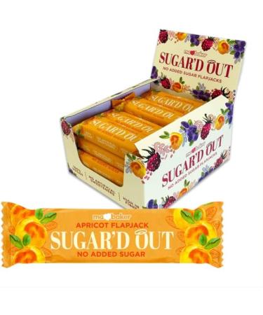 Ma Baker Sugar'd Out Flapkjacks 16x50g (Apricot) - Buy Online on GoSupps.com