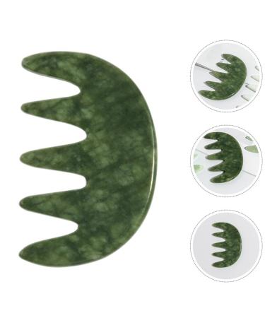 Baluue Jadek mme Massage Stein Haarkamm | Guasha-Kratzkamm for Scalp & Face Massage | Perfect Mother's Day Gift - Buy Online on GoSupps.com