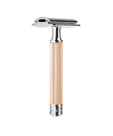 MHLE TRADITIONAL R89 Double Edge Safety Razor (Closed Comb) | Perfect for Everyday Use | Barbershop Quality Close Smooth Shave | Luxury Razor for Men