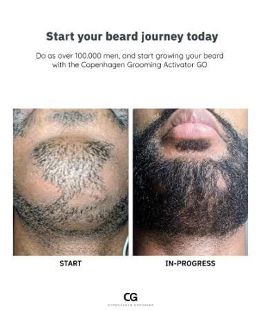 Copenhagen Grooming Activator Go 10ml - Men's Beard Growth Serum & Oil for Faster Hair Growth | Practical Travel Tube - Buy Online on GoSupps.com