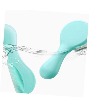 Frcolor 2 Piece Baby Bathing Accessories Set | Soft Bristles Brushes & Scissor Sleeve | Perfect for Newborns & Children | Essential Bath Set & Massage Device - Buy Online on GoSupps.com