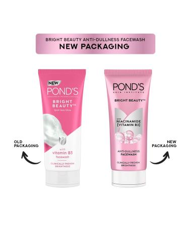FXXXCUWUU Pond's Bright Beauty Spotless Glow Facewash with Vitamin B3 - 1 Pack | Best International Shipping - Buy Online on GoSupps.com