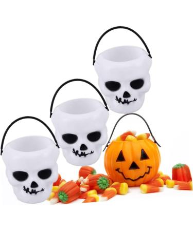 ibasenice 11pcs Candy Jar Candy Kettle Candy Bucket White Halloween Pendant - Buy Online on GoSupps.com