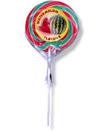 Watermelon Rock Gift Pack 20 X Rock Sticks 4 X Rock Dummies 2 X Large Wheel Lollies Handmade Traditional Rainbow Classic Sweets Retro Seaside Gift Wholesale Confectionery - Buy Online on GoSupps.com