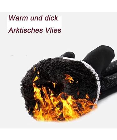 Toupeone Winter Gloves for Women & Men - Waterproof Windproof Touchscreen Warm Gloves Non-Slip Design - Buy Online on GoSupps.com