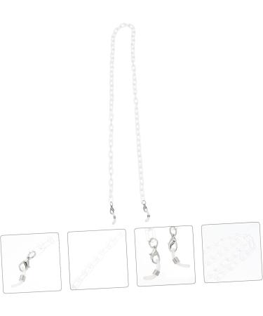 Beaupretty 3-Pack Masking Glass Chain Holder | Anti-Loss Windproof Strap & Golden Necklace for Face Masks | Double Purpose Acrylic Mask Belt (70x0.7x0.2cm) - Buy Online on GoSupps.com