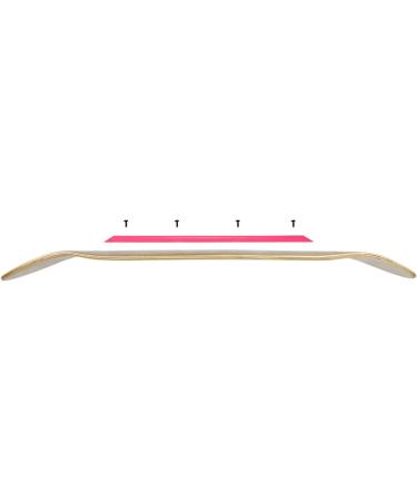 Black Diamond Pink Skateboard Rails - Old School Plastic w/ Mounting Screws - Buy Online on GoSupps.com