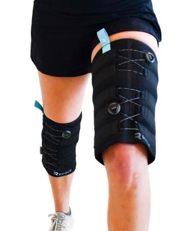 Recoup Cryosleeve Medium | Ice Cold Compression Sleeve for Arms & Legs | Up to 1 Hour Cold | Adjustable Compression | Reusable Ice Pack for Elbows & Knees | Pain Relief for Muscles & Joints - Buy Online on GoSupps.com