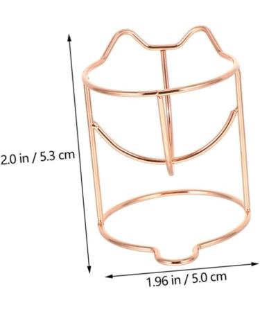 Angoily Beauty Egg Holder Makeup Brush Organizer Puff Holding Rack Beauty Sponge Holder Blending Sponge Holder Beauty Sponge Holder Puff Rack The Face Metal Egg Rack - Buy Online on GoSupps.com