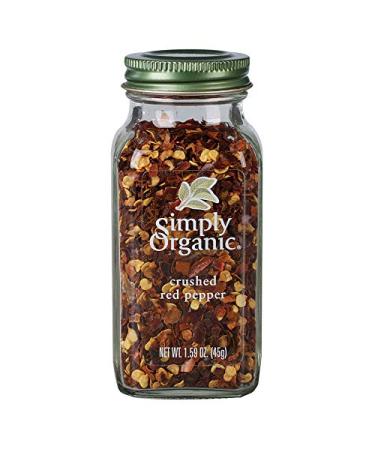 Simply Organic Crushed Red Pepper 1.59 oz (45 g)