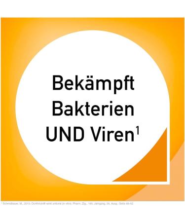 Dorithricin Halfstabicken Classic 40 Sucking Tablets for Sore Throat Relief - Mint Flavor Bacteria & Virus Defense - 1 Pack (40 Pieces) - International Shipping Available - Buy Online on GoSupps.com
