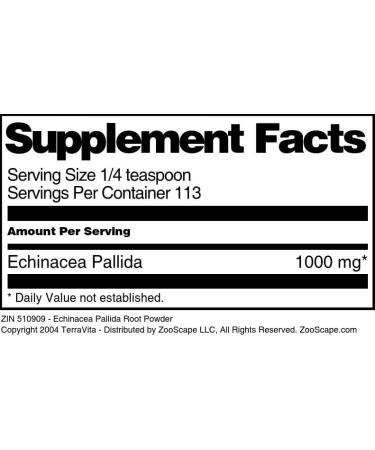 Echinacea Pallida Root Powder (4 oz ZIN: 510909) - 3 Pack - Buy Online on GoSupps.com