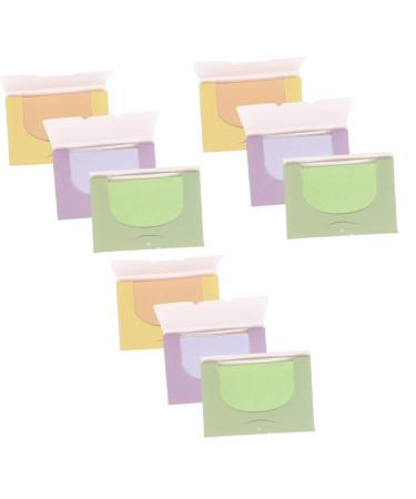 POPETPOP 3 Sets Oil-Absorbing Papers Facial Blotting Paper Makeup Blotting Paper Cleaning Tool Skin Care Tools Face Cleaning Paper Men and Women Degreasing Paper Oil Control