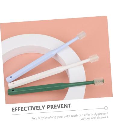 Balacoo 4pcs 360 Shop Kittens Oral Plastic Long Soft-Bristle Portable Stick Pet Reusable Pets Puppy Teeth Cleaner Supplies Degree Manual Dog Kitten Travel for Practical 1 count (Pack of 1) Assorted Color - Buy Online on GoSupps.com