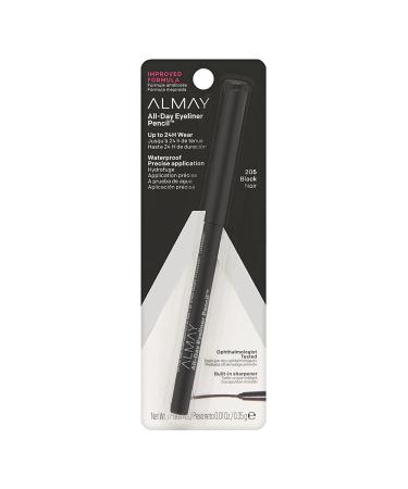 Almay Eyeliner Pencil Black 205 0.01 oz (Pack of 6)