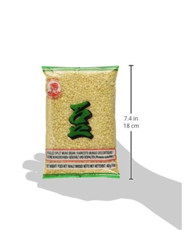 Cock Mung Beans - Green Mung Beans (Pack of 5 5 x 400g) | International Shipping Available - Buy Online on GoSupps.com