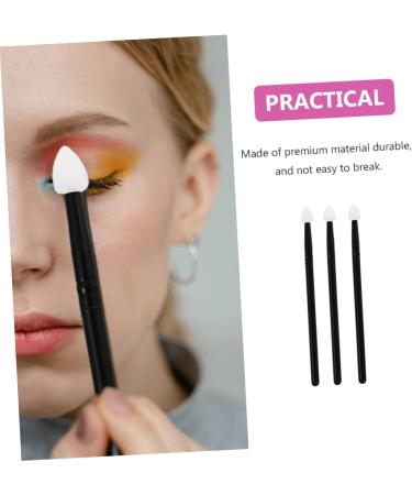 Mipcase Sponge Applicator 3pcs Makeup Brush Sponge Eyeshadow Applicator Eye Shadow Stick Woman Makeup Tools Flash Travel Blush - Buy Online on GoSupps.com