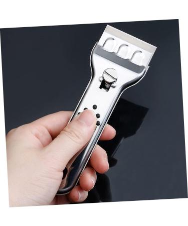 Uonlytech 4-Pack Stainless Steel Tiled Tools | Industrial Floor Scrapers & Glass Wall Removers | Durable 13.5x4.5cm Blades - Perfect for Cleaning & Cosmetics - Buy Online on GoSupps.com