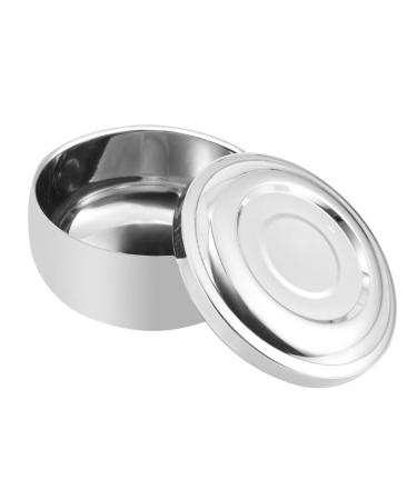 Fomiye's container for shaving soap shaving shell made of wood shaving soap bowl foam foam bowl soup bowl made of bamboo shaving foam man with lid