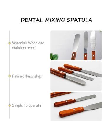 HEALLILY Plaster Alignment Spatula Set - 3pcs Mixing & Modeling Lab Restorative Instruments for Precision in Dental & Craft Projects - Buy Internationally - Buy Online on GoSupps.com