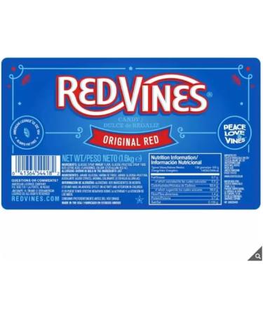Red Vines Licorice Soft SND Chewy Twists Jar - 1.6kg - Buy Online on GoSupps.com