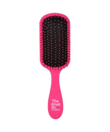 Conair The Knot Dr Pro Brite Wet & Dry Detangler Pink 1 Brush