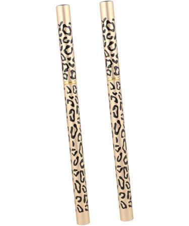 WOONEKY 4 Pcs Makeup Eyebrow Pencils Eyebrow Brush Pen Eyebrow Makeup Leopard Uk Eyeliner Kit Brown - Buy Online on GoSupps.com