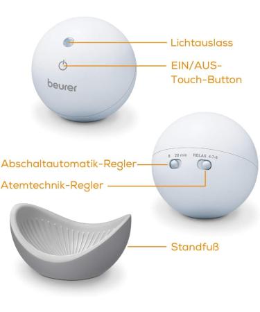 Beurer SL 10 Dreamlight - Easy Sleep with Light & Breathing Techniques | International Shipping - Buy Online on GoSupps.com