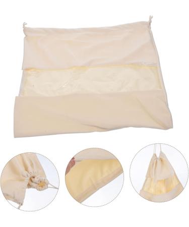 Beavorty hair dryer storage bag curly hair blow dryer travel jewelry pouch organizer bags for travel blow 32x28x0.6cm Beige - Buy Online on GoSupps.com