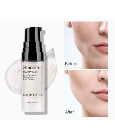 Gold Infused Face Makeup Primer | Pore Minimizer & Line Filler | Long Lasting Smooth Finish | 0.2 Fl Oz - Women's Makeup - Buy Online on GoSupps.com