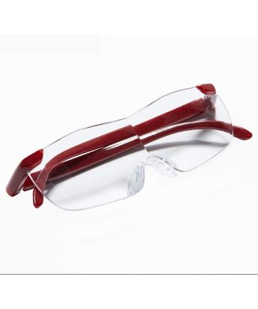 Screen Magnifier HD Portable Headset Magnifier Glasses Type Magnifier 1.8 Times Magnifier with LED Light - Buy Online on GoSupps.com
