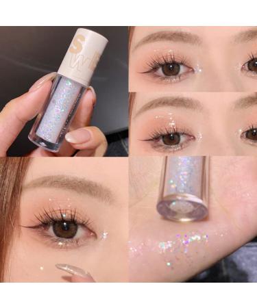 Crystal Liquid Glitter Eyeshadow Eyeliner Sticks | Sparkling Metallic Shimmer Eye Shadow | Long Lasting Korean Makeup - Buy Online on GoSupps.com