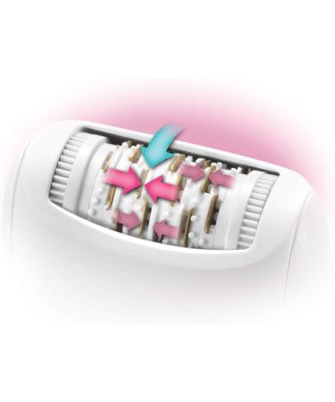 Remington Smooth & Silk EP3 3-in-1 Epilator EP7300 - 40 Titanium-Coated Tweezers & 3 Attachments | White/Pink - Shop Internationally! - Buy Online on GoSupps.com