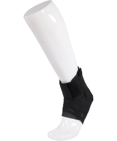 Buy OTC Ankle Stabilizer Brace - Adjustable Criss-Cross Support in Black Small | International Shipping Available - Buy Online on GoSupps.com