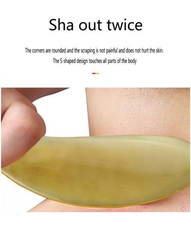 Facial Massager & Gua Sha Stone - Anti-Wrinkle Anti-Aging Spa Tool for Relaxation & Relief - Buy Online on GoSupps.com