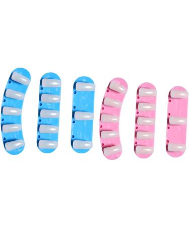 Healeved 4 Boxes Nail Practice Rack Fingernail Art Stand Nail Tips Training Tool Nail Tip Practice Base Nail Practice Base Nail Practice Holder Nail Display Stand Manicure Nail Tray - Buy Online on GoSupps.com